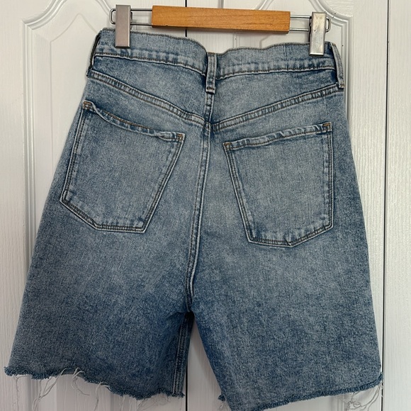 Old Navy - Sky-Hi Denim Shorts - Picture 2 of 5
